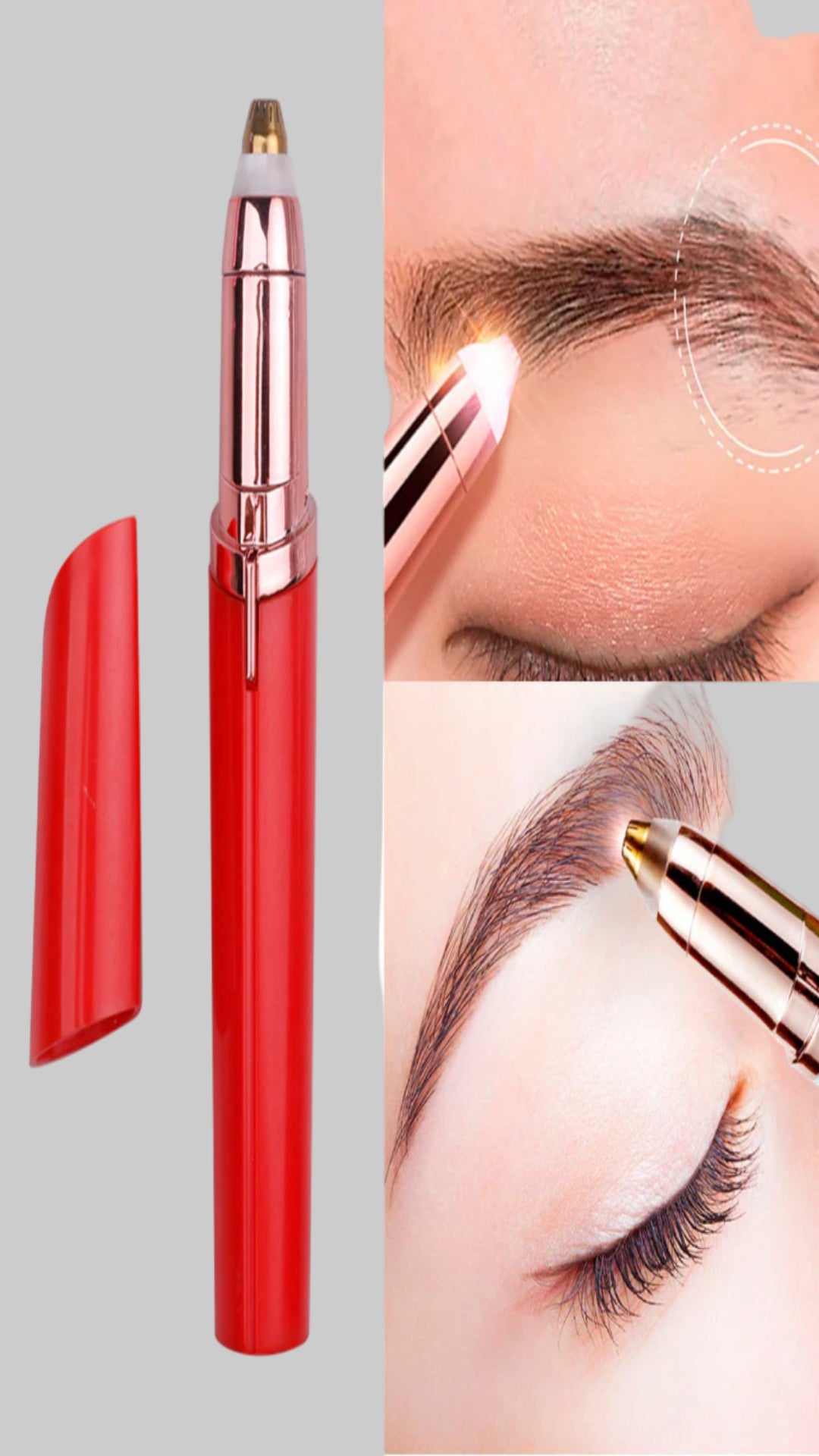 InstaBrow™ – Depilador de Cejas Recargable ✨ Precisión y Estilo en Segundos