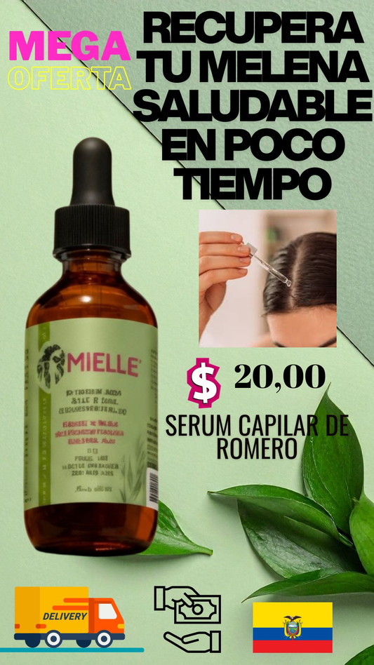 CapilRose™ – Aceite Capilar Natural de Romero -
