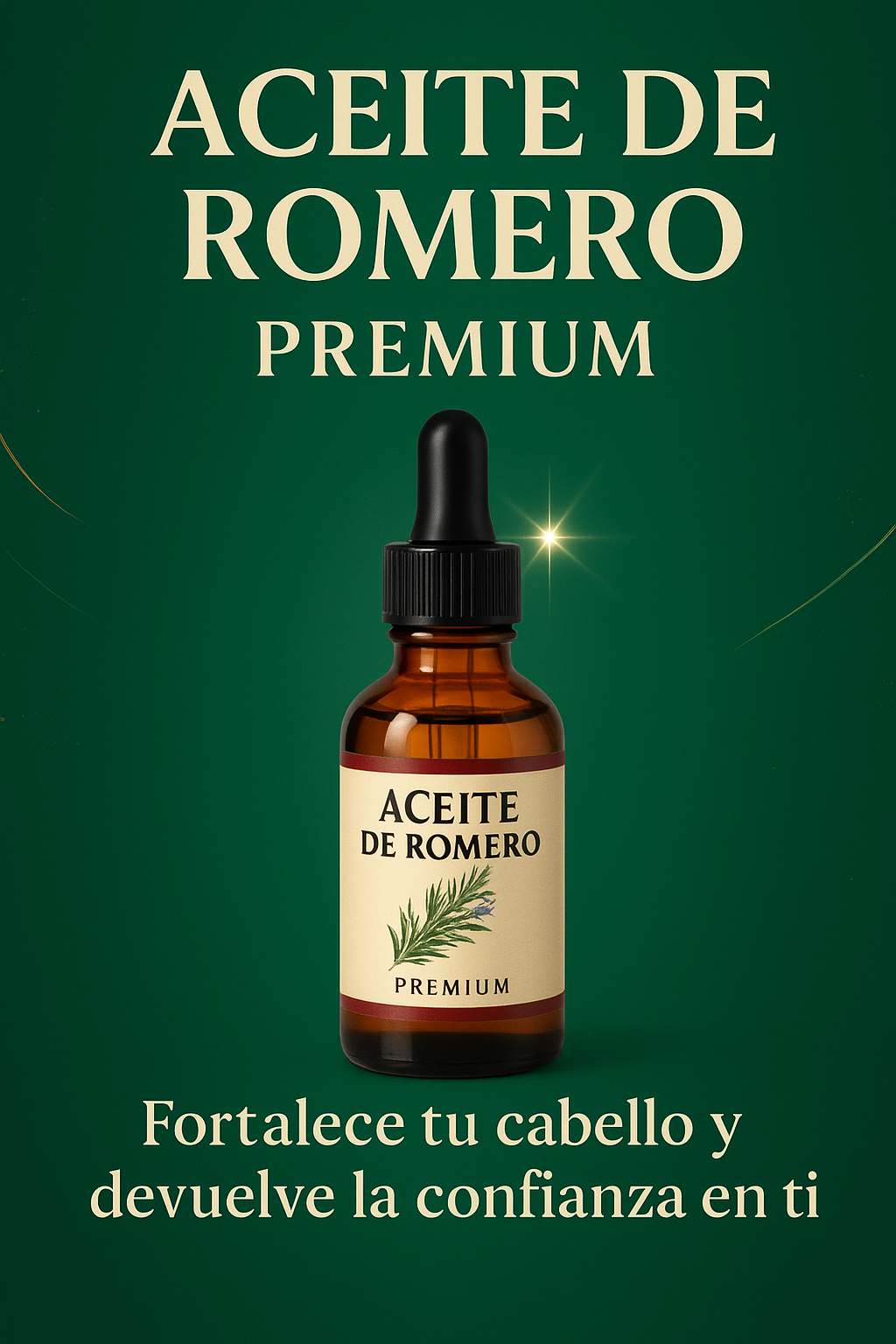 CapilRose™ – Aceite Capilar Natural de Romero -