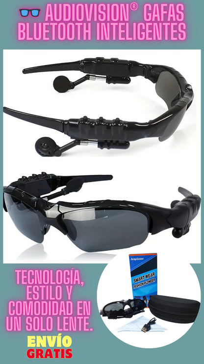 AudioVision® – Gafas Bluetooth Inteligentes