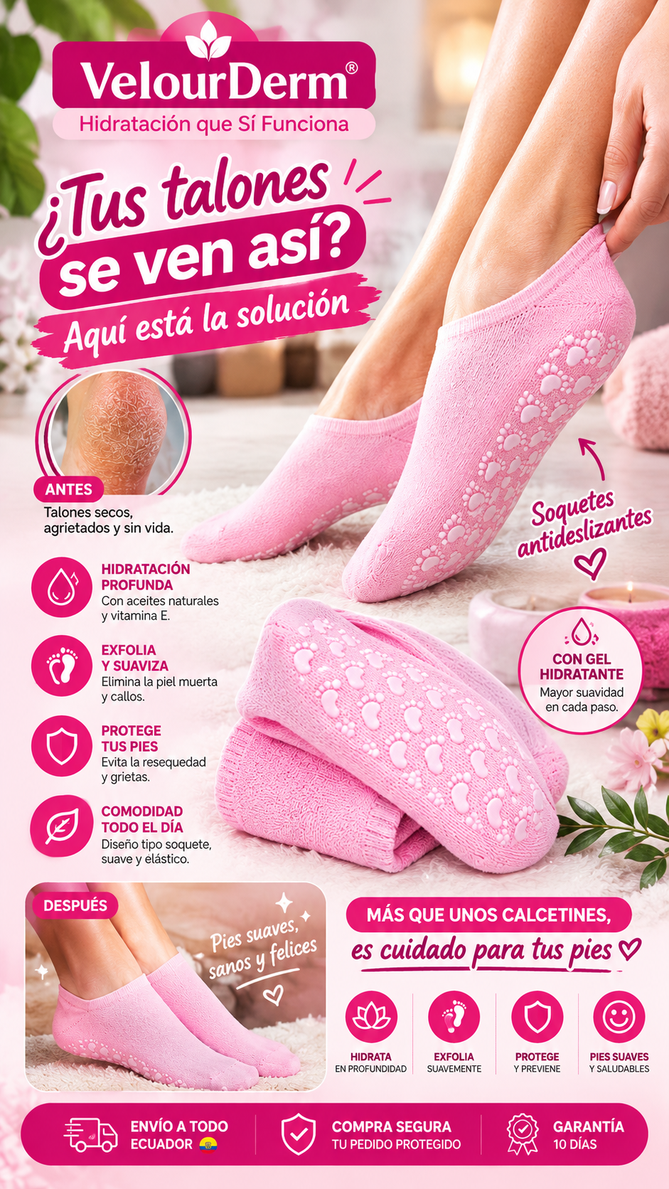 VelourDerm® — Hidratación que Sí Funciona.