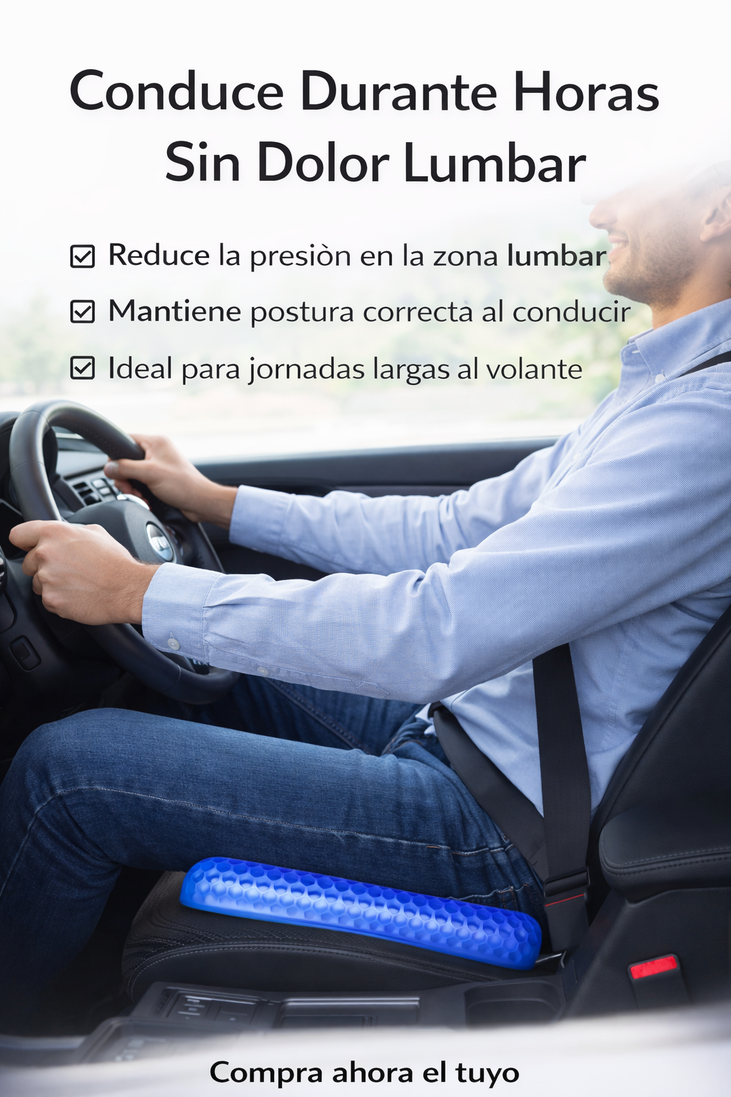 Lumirest™ El Cojín de Gel que Alivia tu Dolor Lumbar Desde el Primer Uso