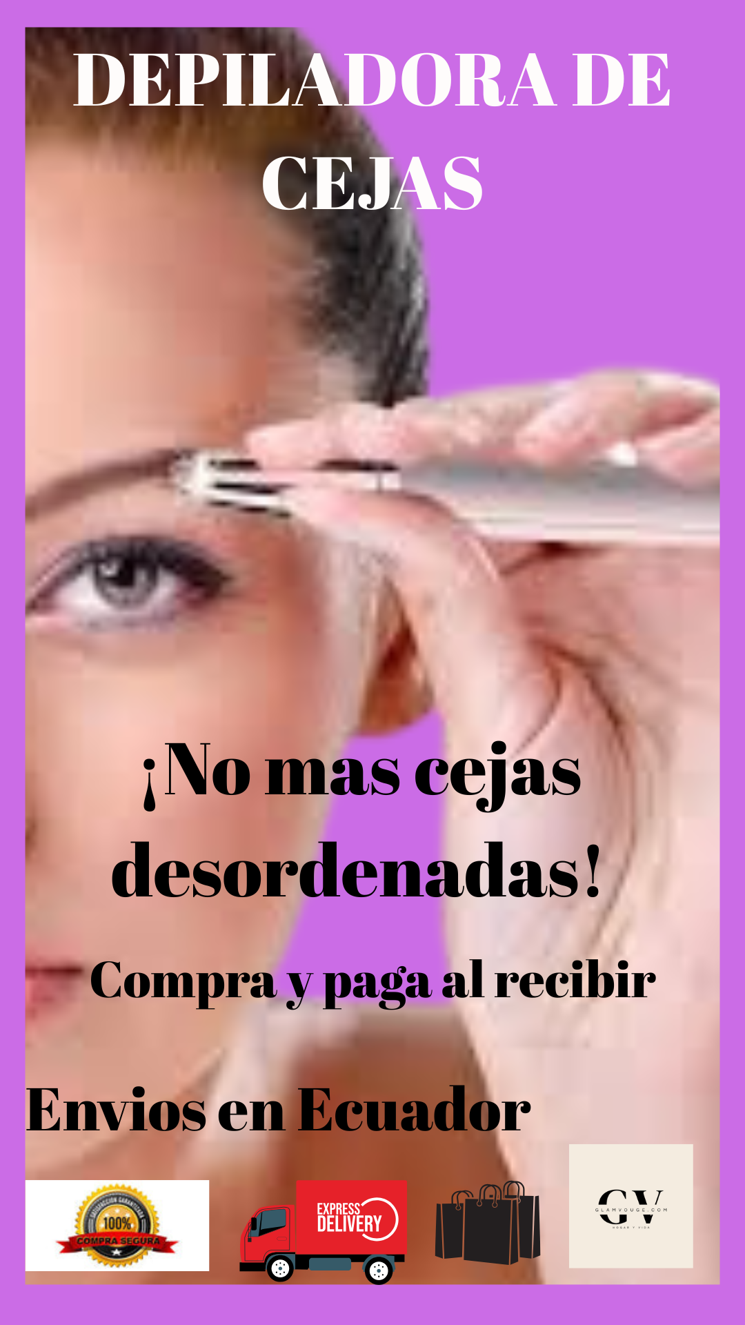 InstaBrow™ – Depilador de Cejas Recargable ✨ Precisión y Estilo en Segundos