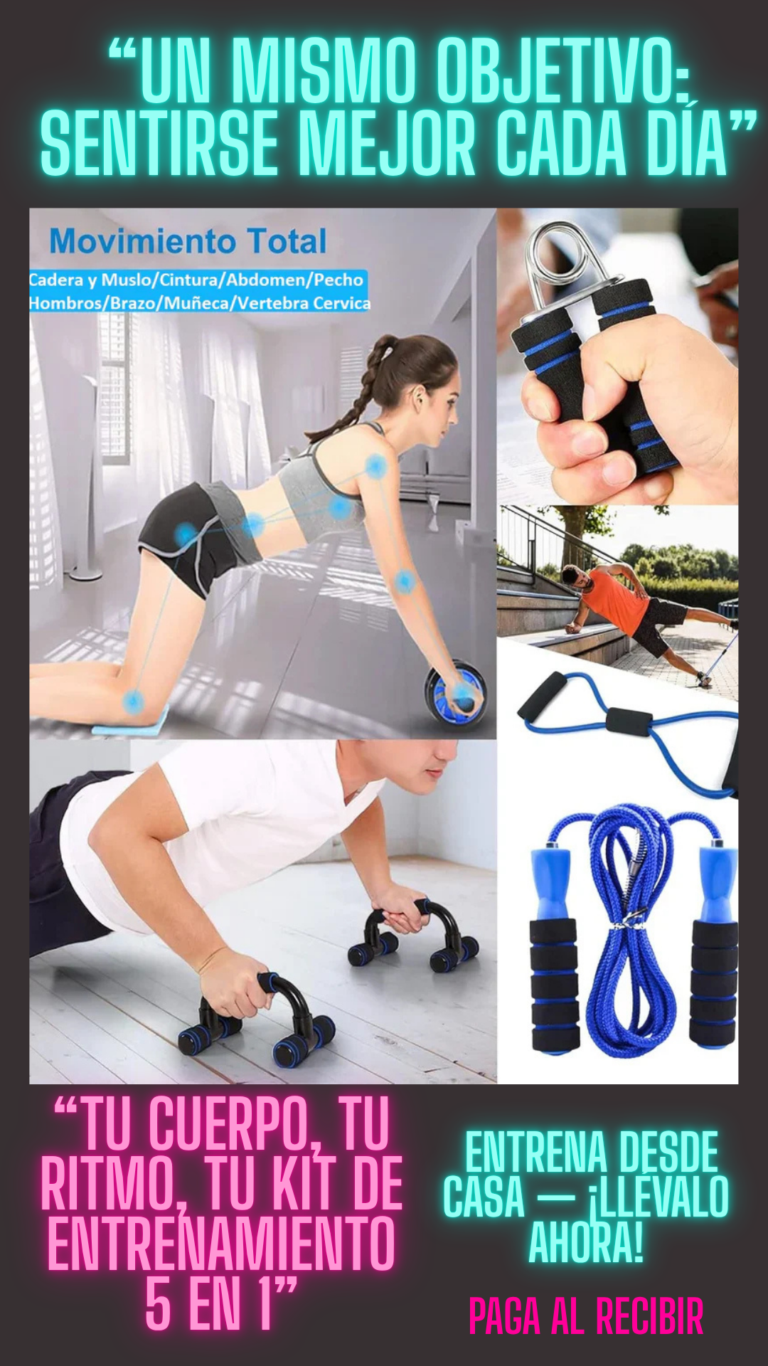 🏋️‍♀️ TotalFit™ – Gimnasio Portátil 5 en 1 💪🔥