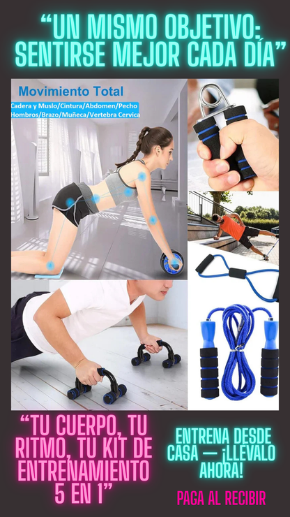 🏋️‍♀️ TotalFit™ – Gimnasio Portátil 5 en 1 💪🔥