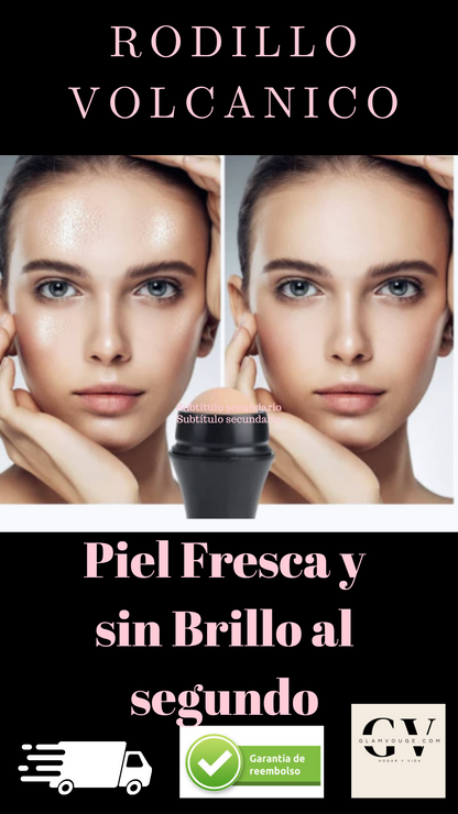 VolcanGlow™ – Rodillo Volcánico  | Control de Brillo Instantáneo